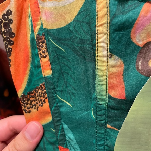 FARM Rio Papaya Salad Midi Dress SOLD OUT EVERYWHERE - Picture 9 of 10